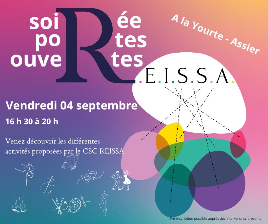 Soirée porte-ouvertes REISSA