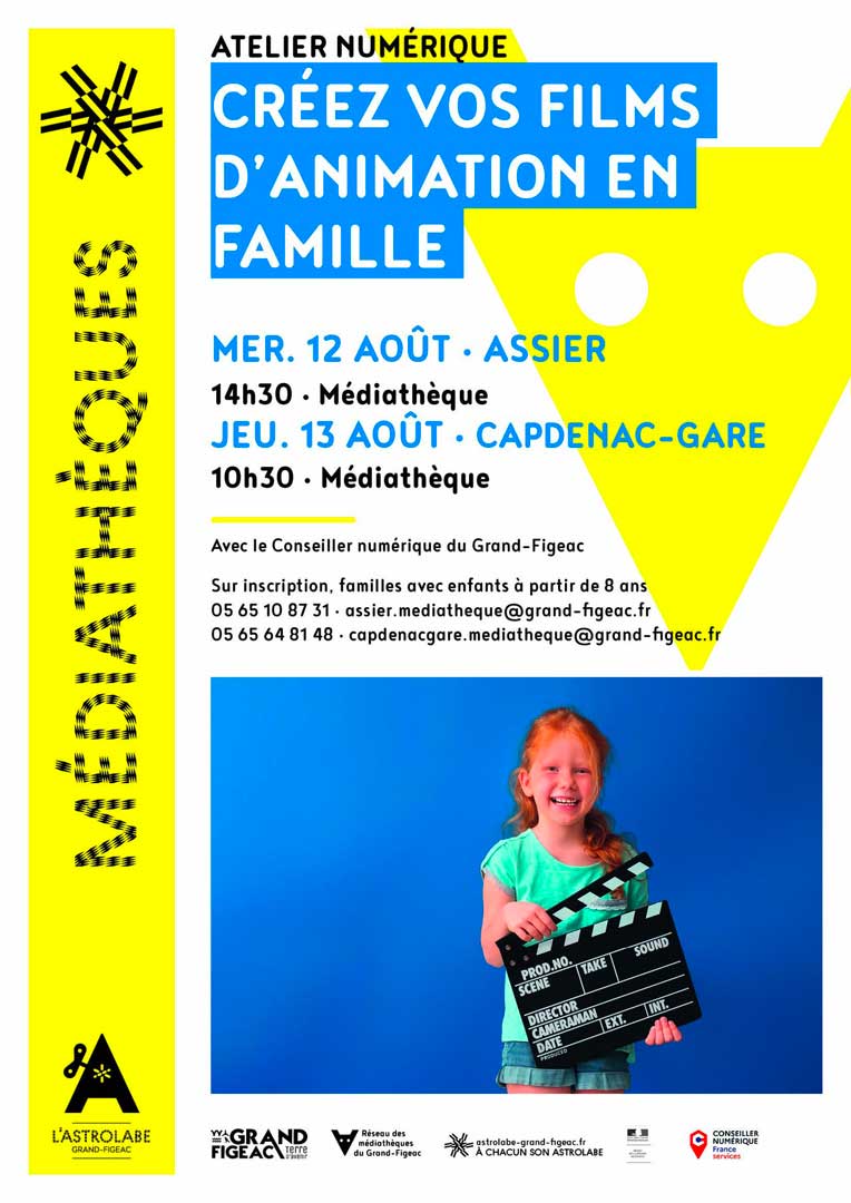Créez vos films d’animation en famille
