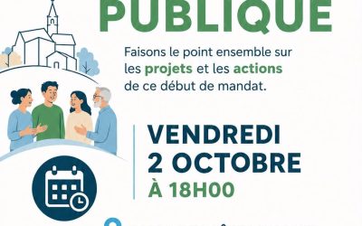 RÉUNION PUBLIQUE À ASSIER