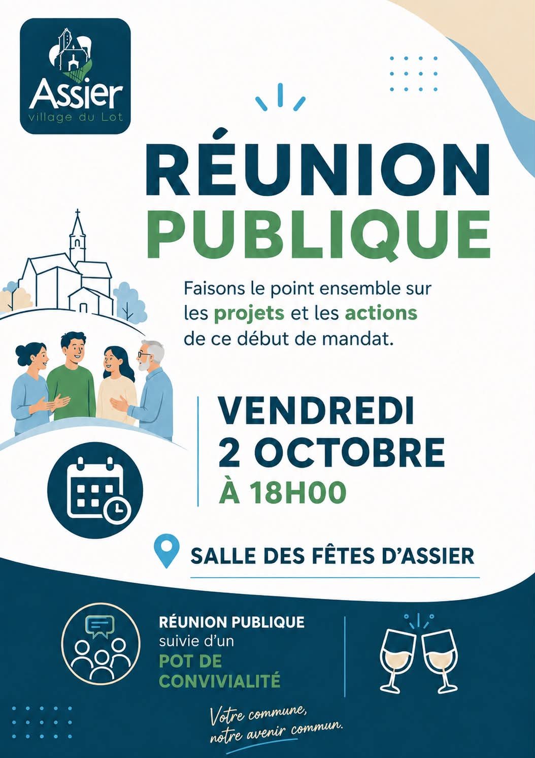 Réunion publique Assier